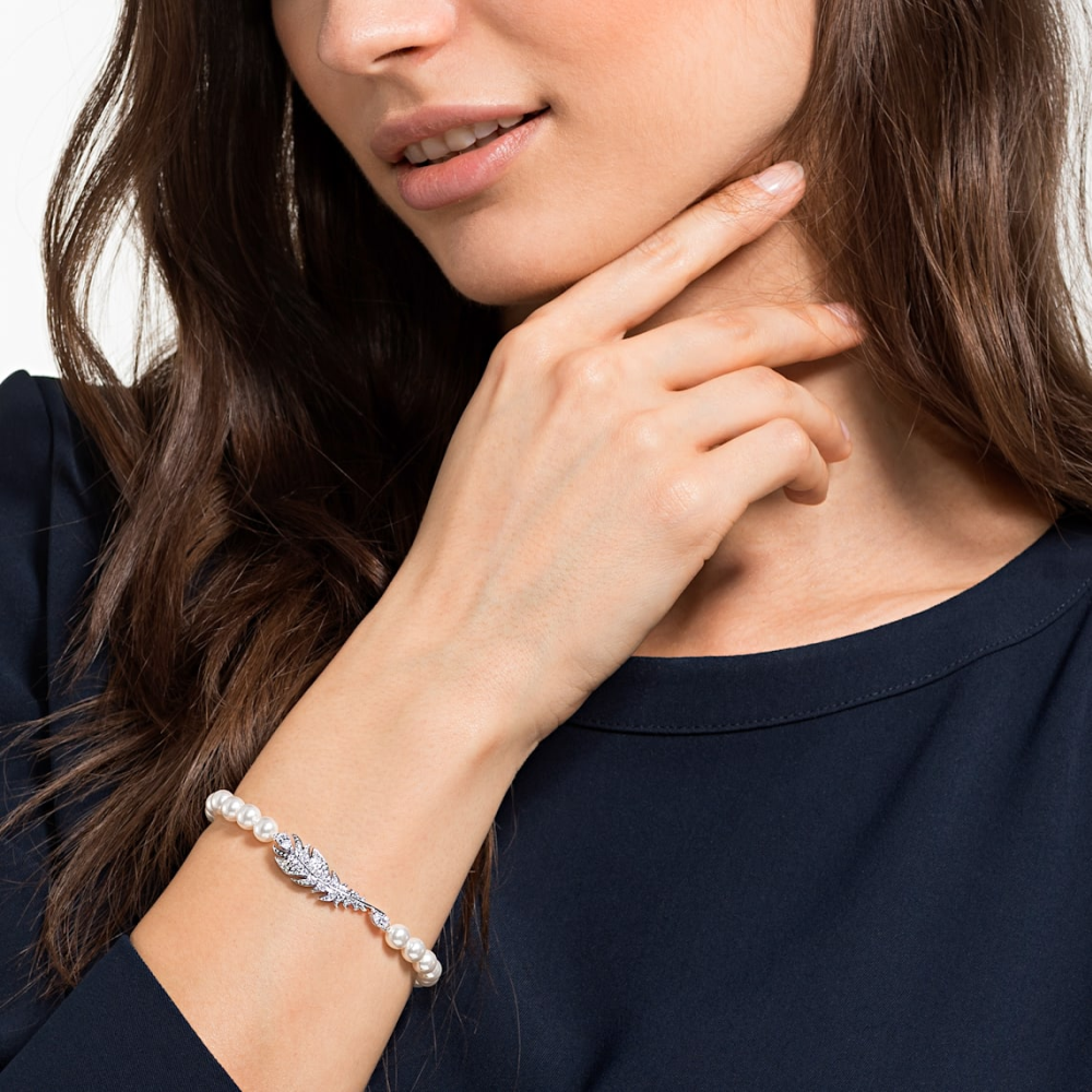 Bransoletka SWAROVSKI • Remix Nice Pearl 5509723 2
