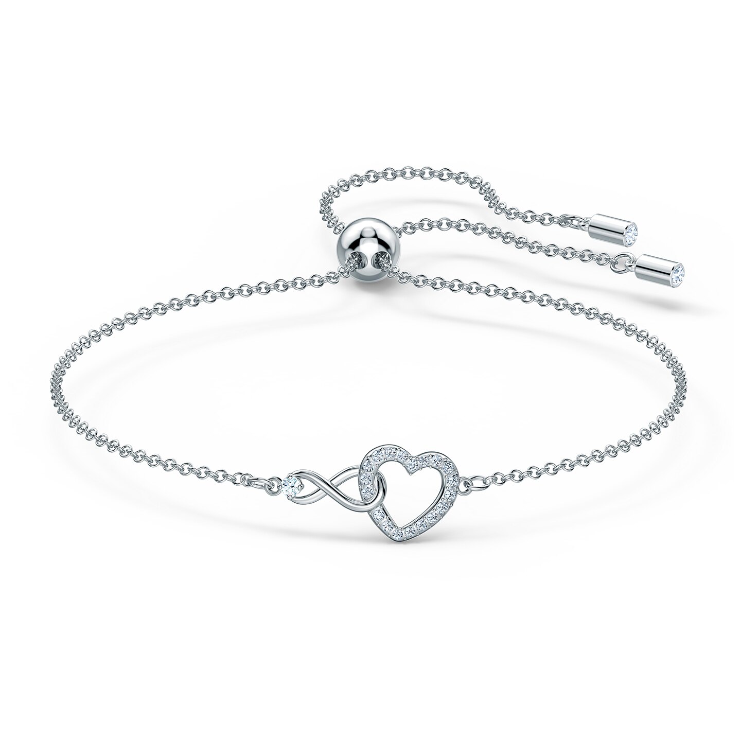 Bransoletka SWAROVSKI • Infinity Heart 5524421 1
