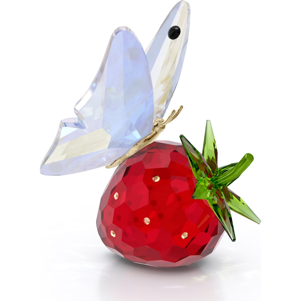 Figurka SWAROVSKI • Idyllia Motyl i Truskawka 5666846 1