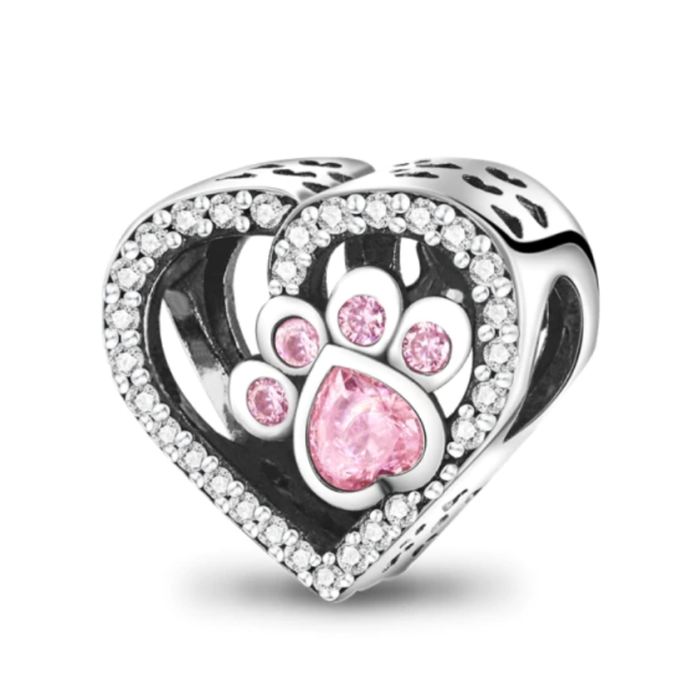 Charms Różowa łapka METFUG0818 1