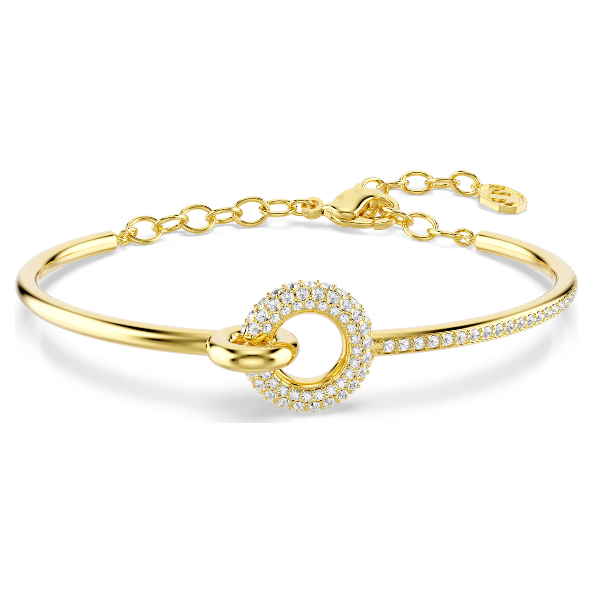 Bransoletka SWAROVSKI • Dextera złota 5743568 2