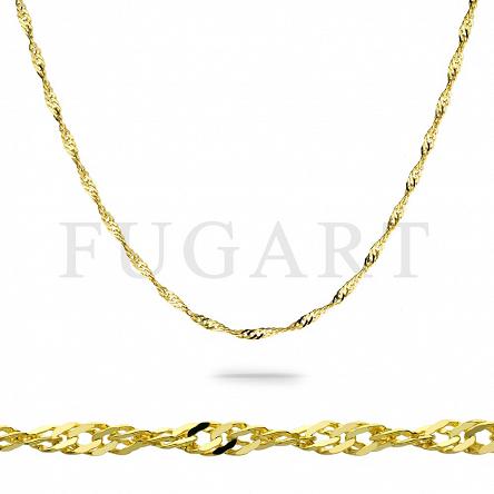 Złoty łańcuszek Singapur 45 cm FUG1-26-Ł00052-2 2