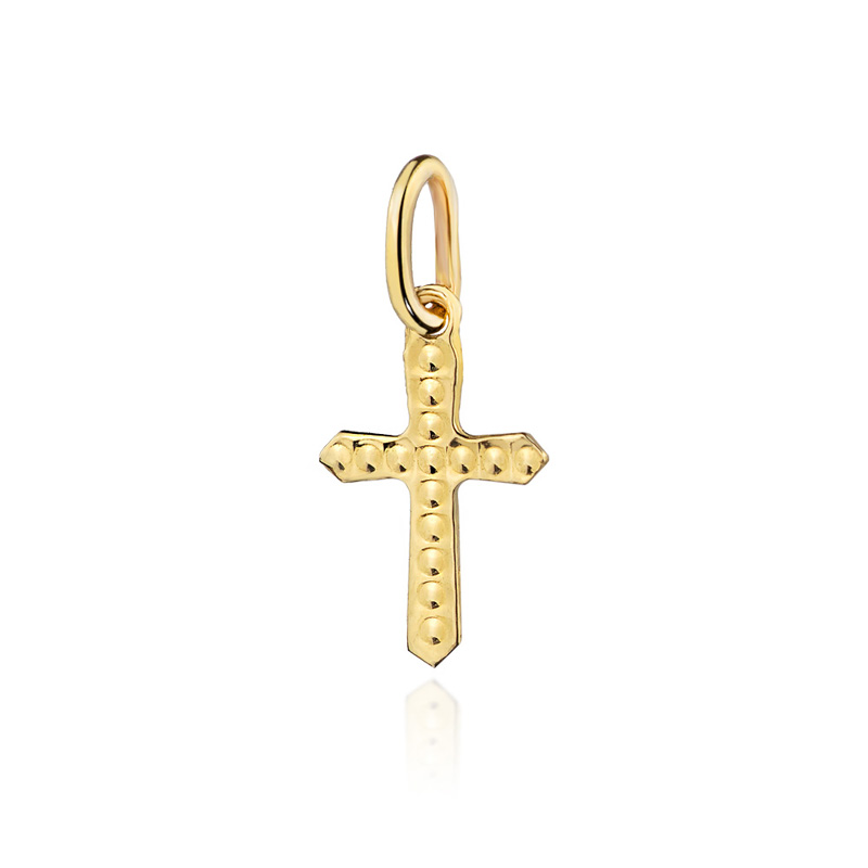 Złoty krzyżyk diamentowany FUG4-15-K00019-2 1