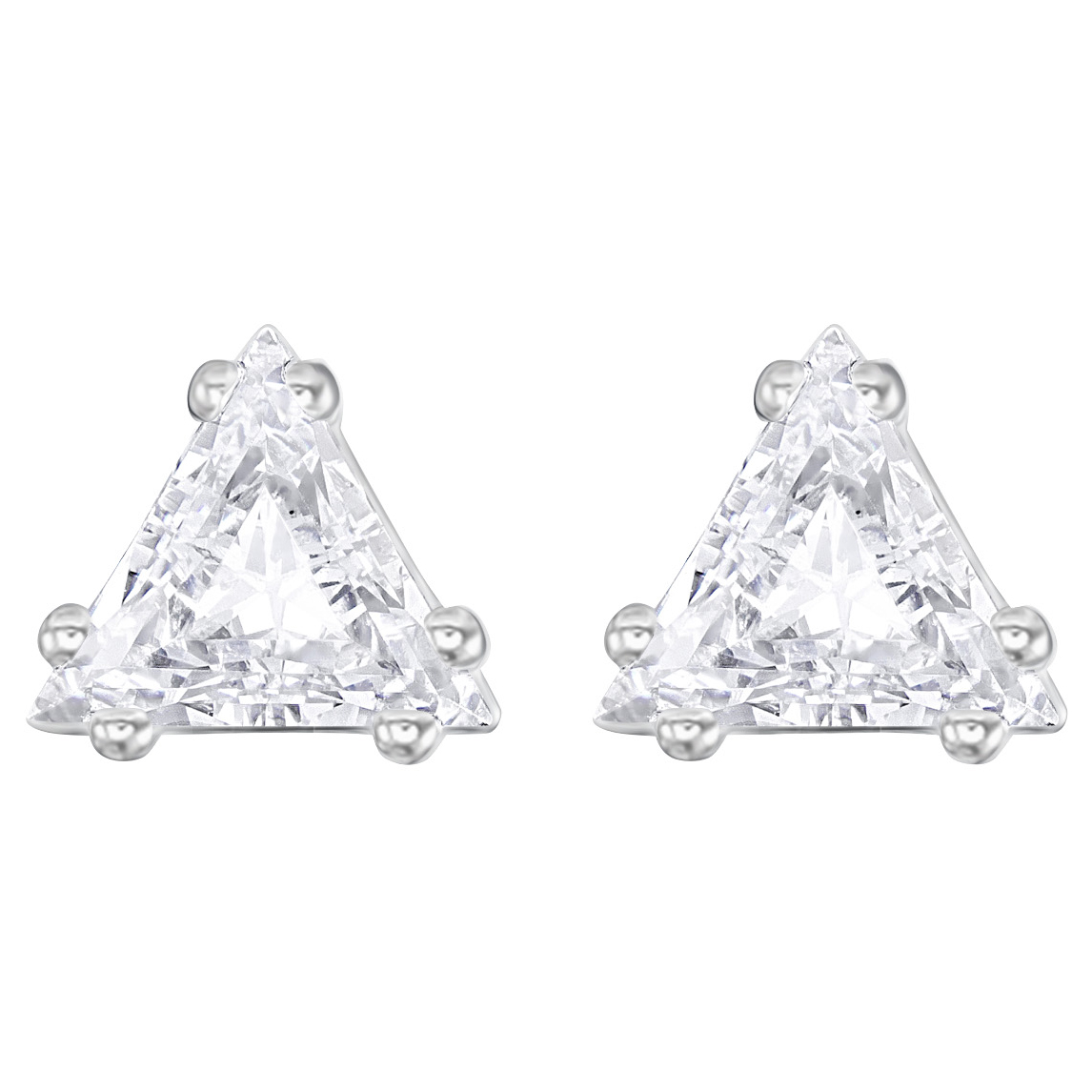 Kolczyki SWAROVSKI • Attract Pierced Earrings White 5274074 1