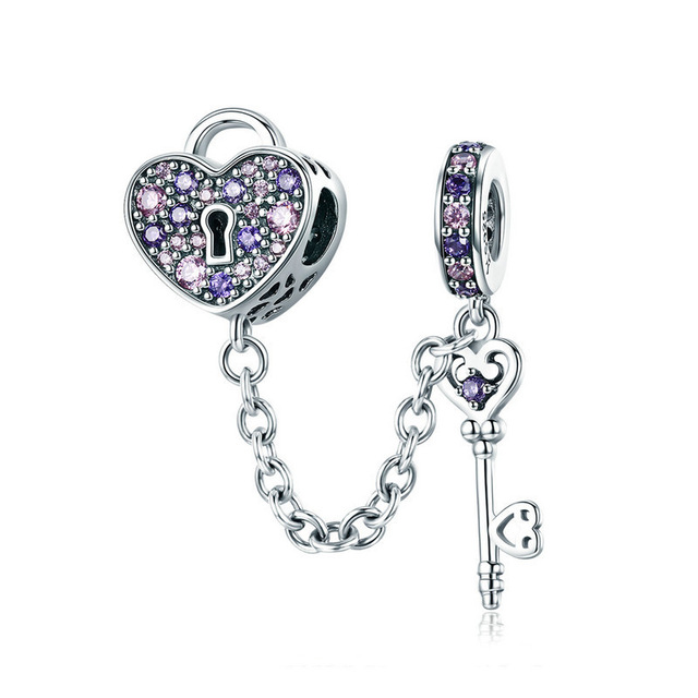 Charms Serce z kluczem FUG0423 1