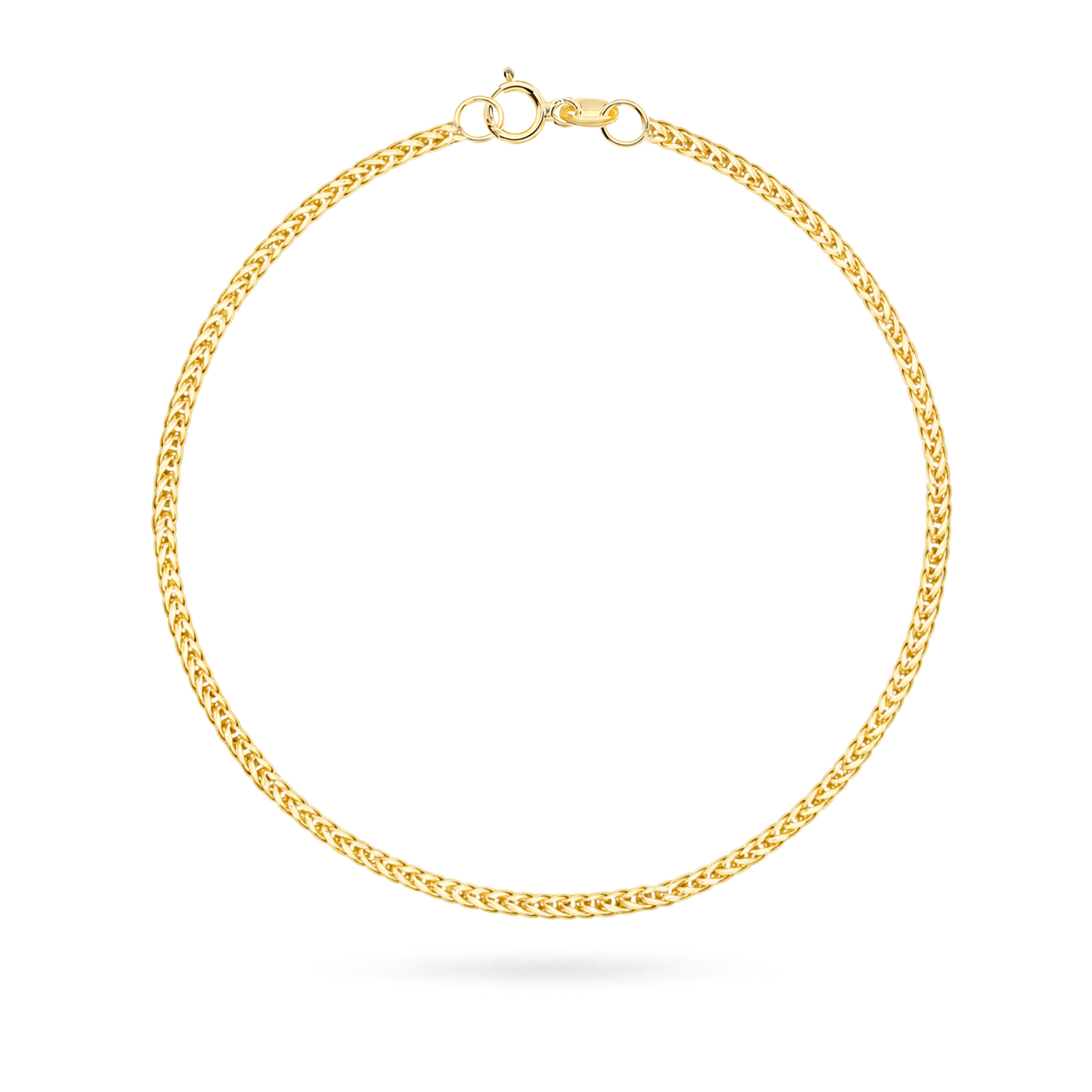 Bransoletka złota splot lisi ogon FUG2-B01198-585 1
