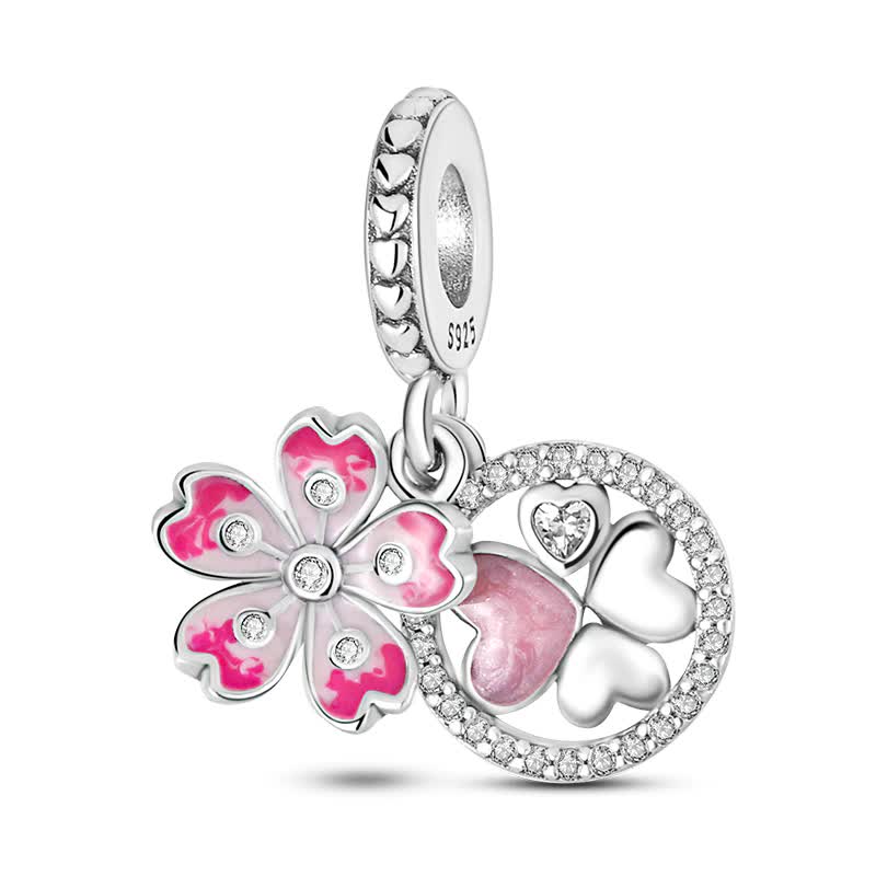 Charms Serca z kwiatem METFUG0812 2