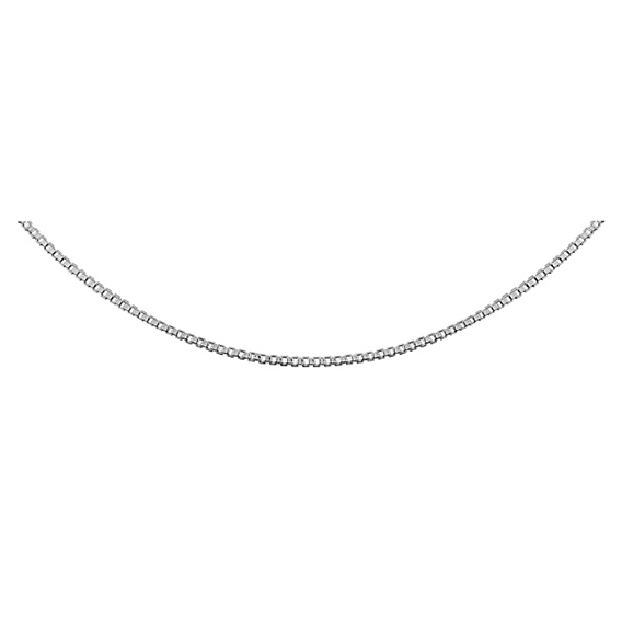 Srebrny łańcuszek kostka wenecka diamentowana 50cm FUGKVD010_R/50 2