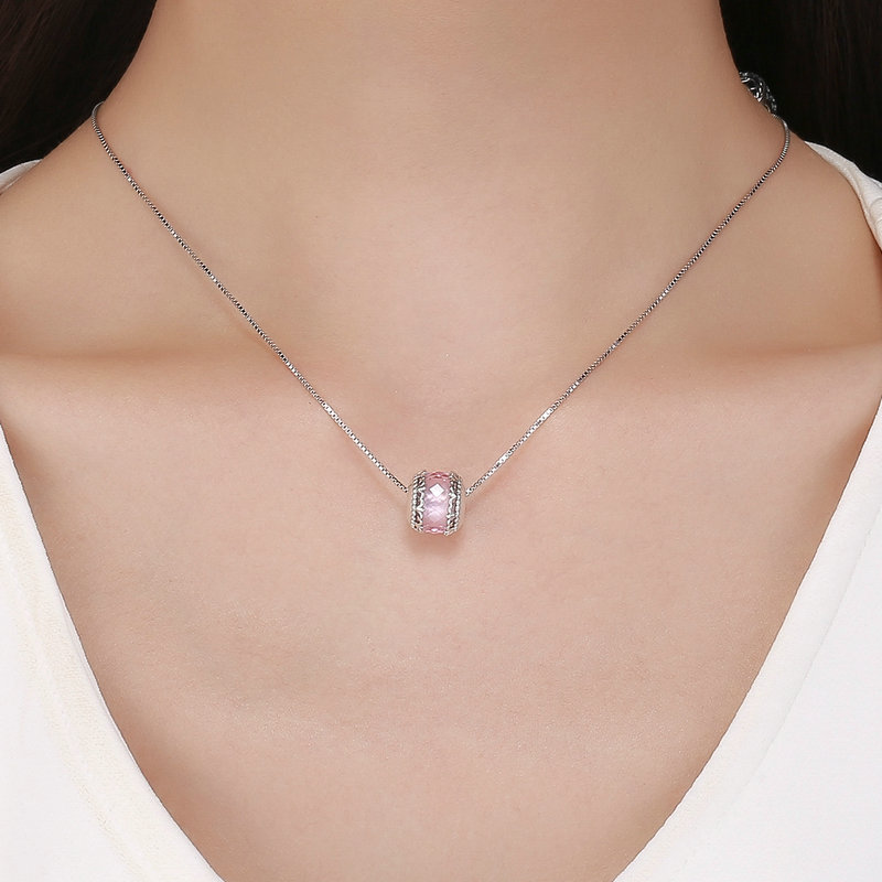 Charms Różowy kryształ FUG0344 2