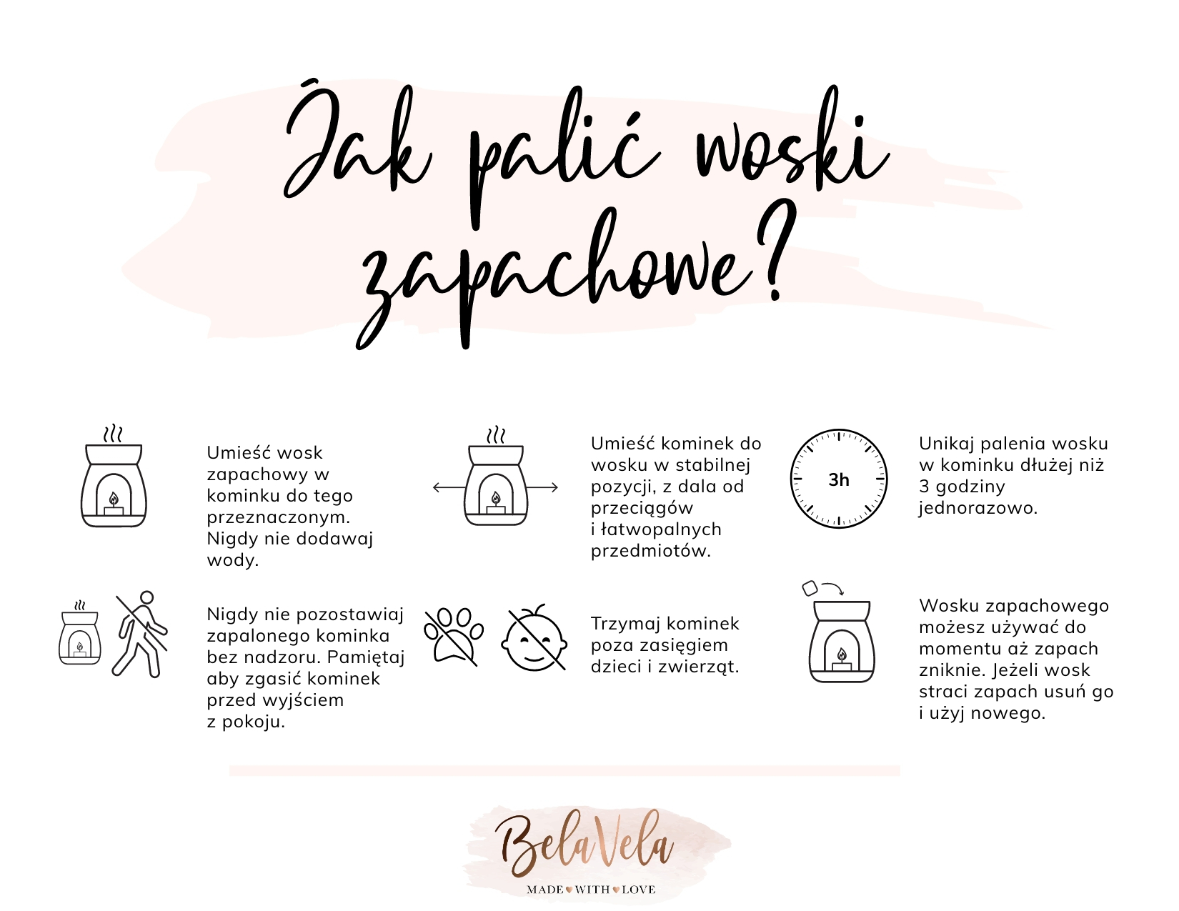 Naturalny wosk sojowy do kominka serca - Kawa z nutą wanilii 3