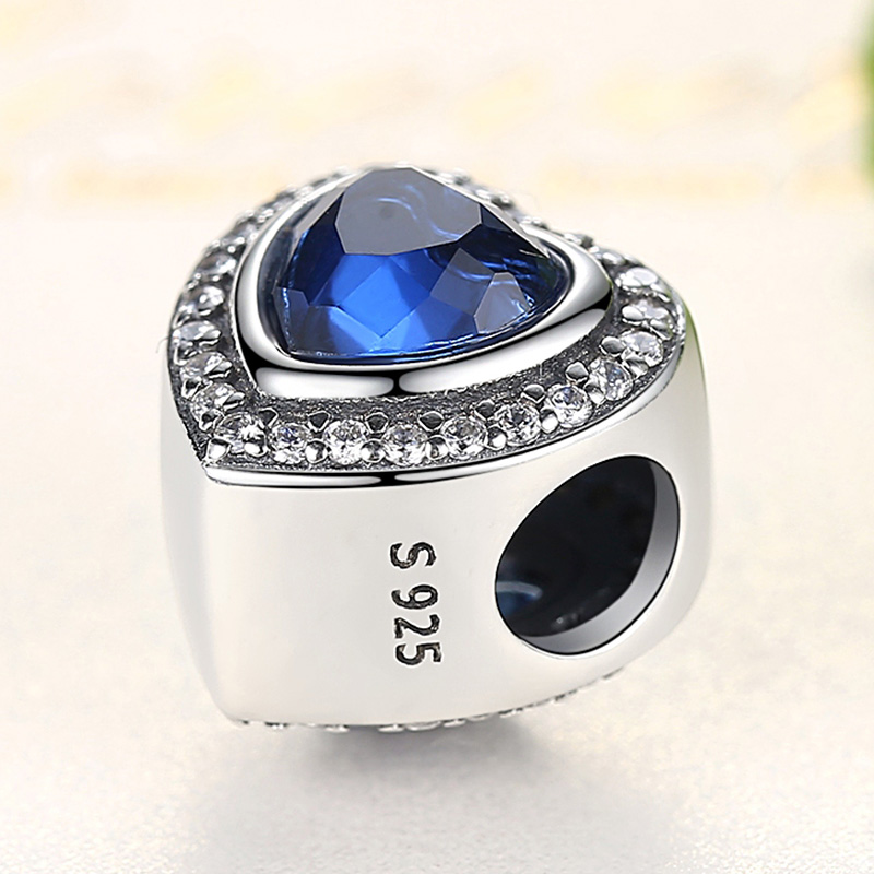 Charms Granatowe serce FUG0706 3