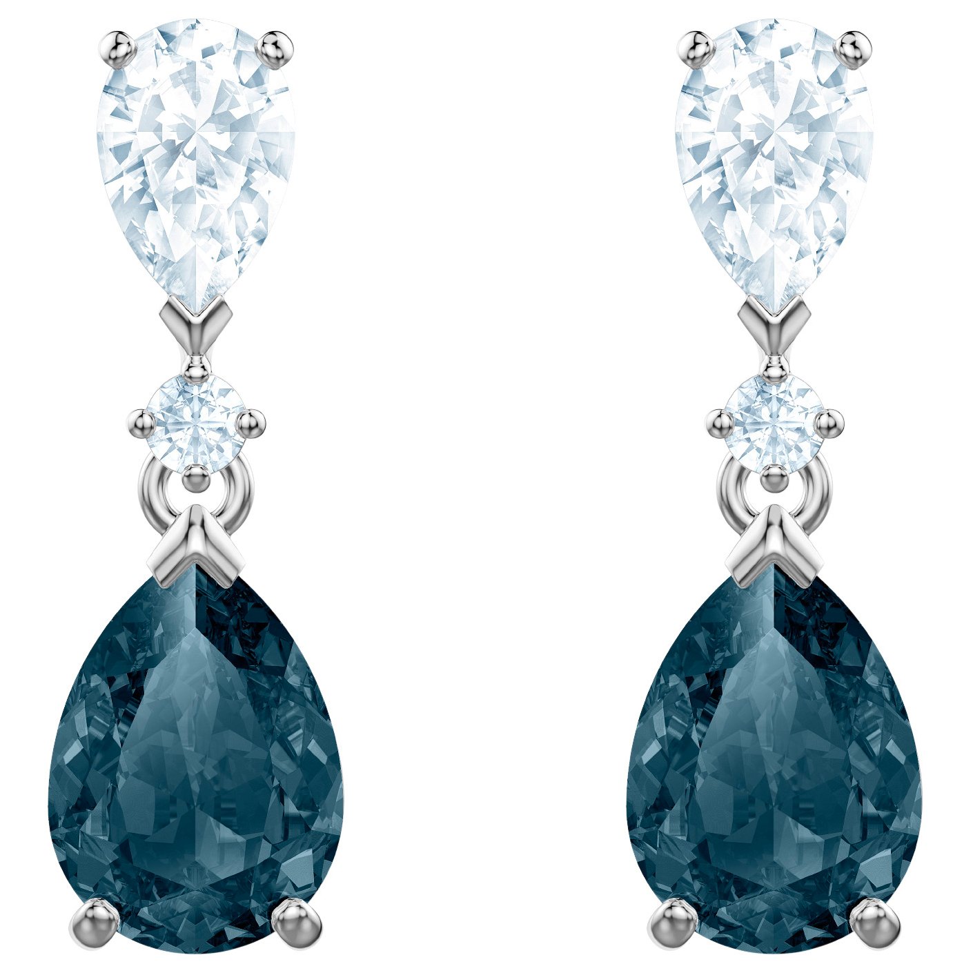 Kolczyki SWAROVSKI • Vintage Pierced 5452579 1