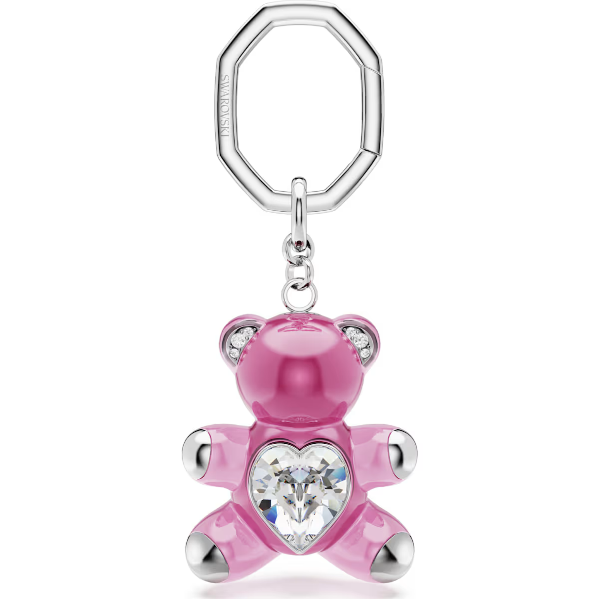 Brelok SWAROVSKI • Różowy Miś 5735365 3