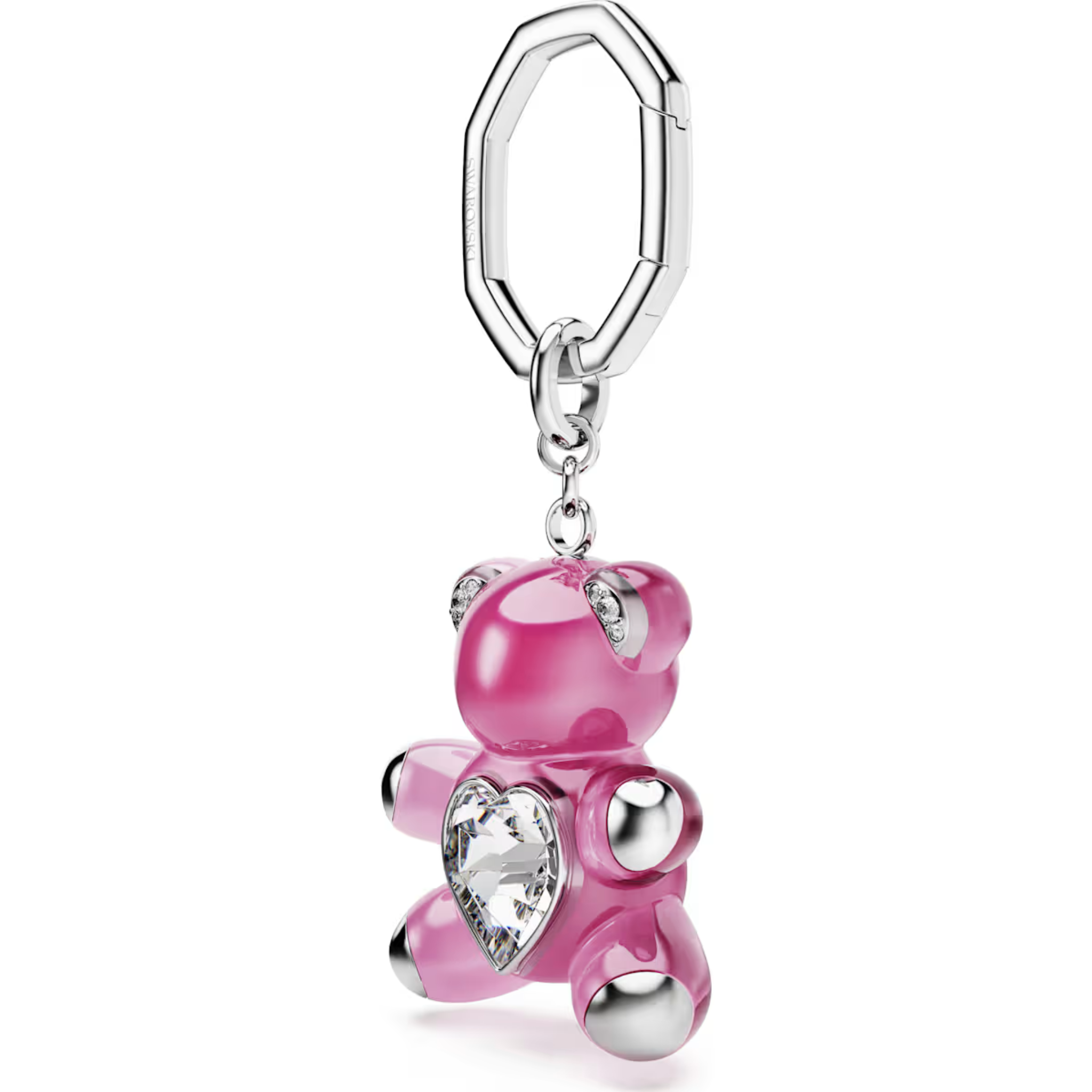 Brelok SWAROVSKI • Różowy Miś 5735365 2