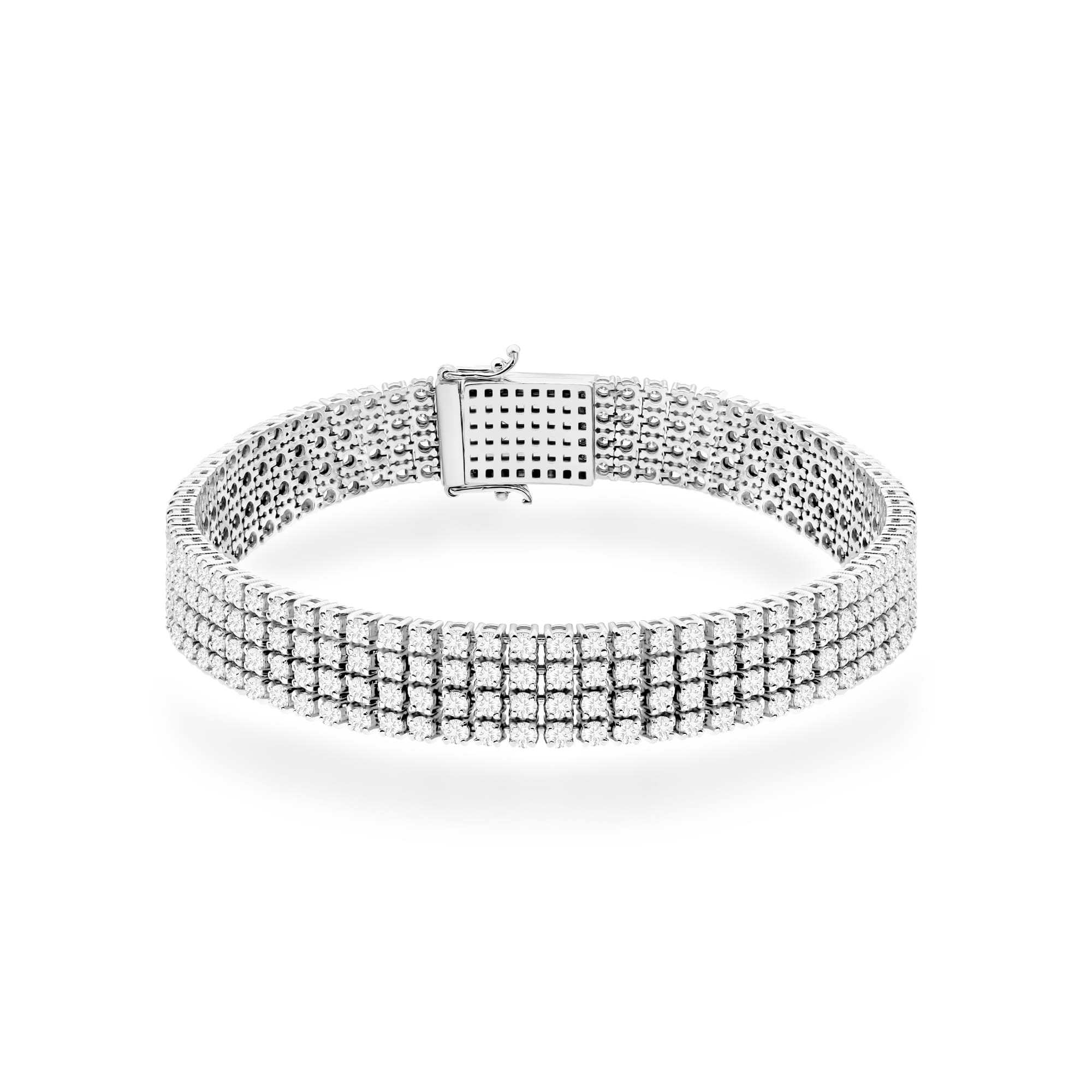 Złota bransoletka z diamentami laboratoryjnymi FB036-B585-LD6.00 2