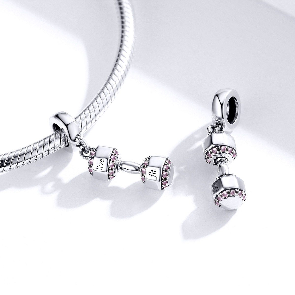 Charms Hantel - kocham siłownię FUG0734 2