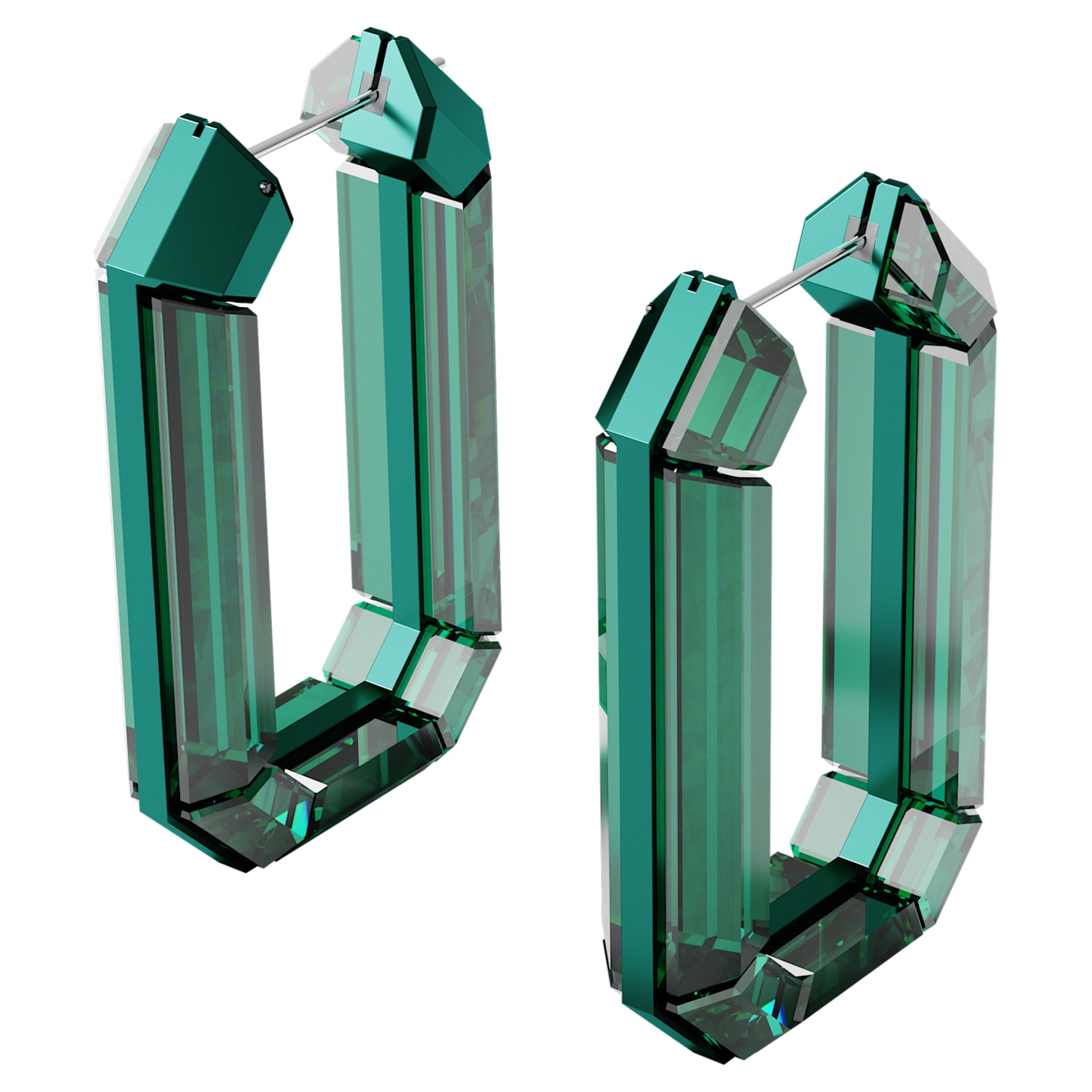 Swarovski kolczyki • Lucent zielone 5633953 1