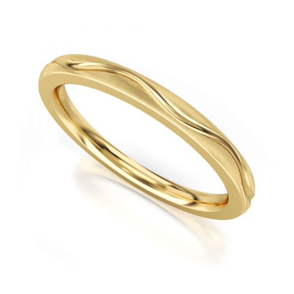 Obrączka ślubna żółte złoto 2,2mm próba 585 • FS523 1