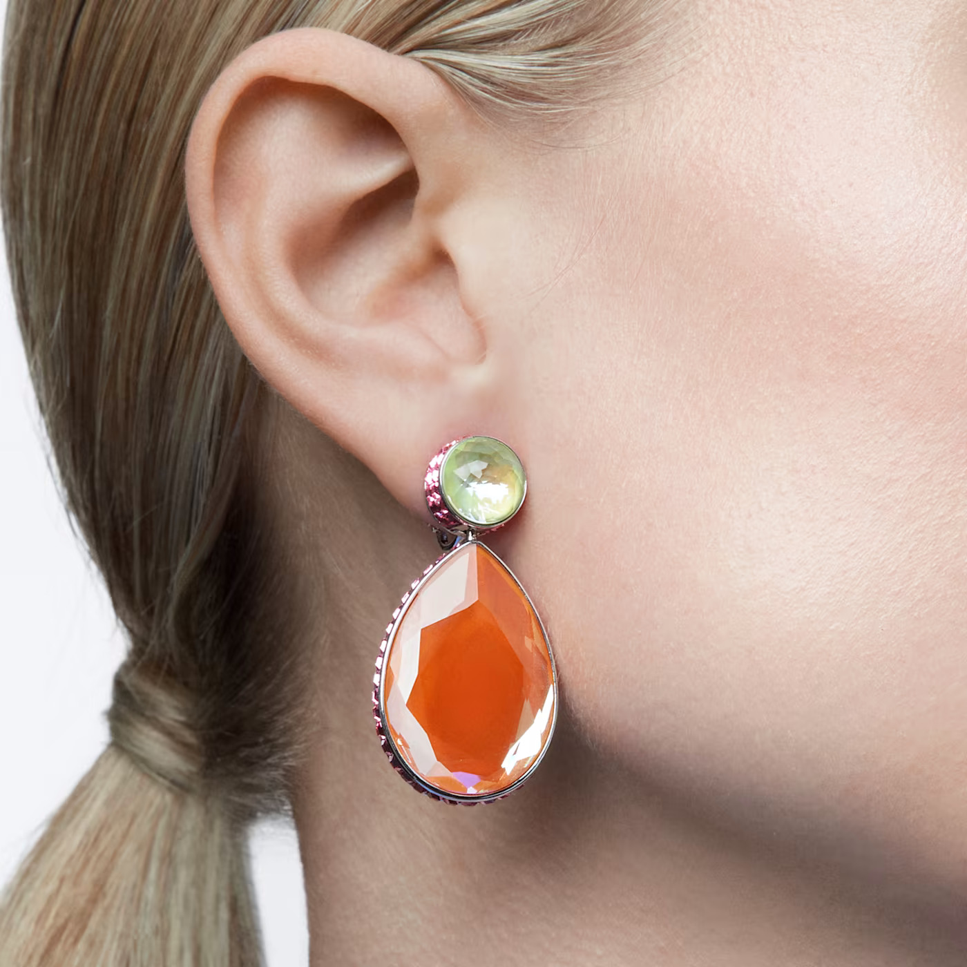 Kolczyki klipsy SWAROVSKI • Orbita 5616019 2