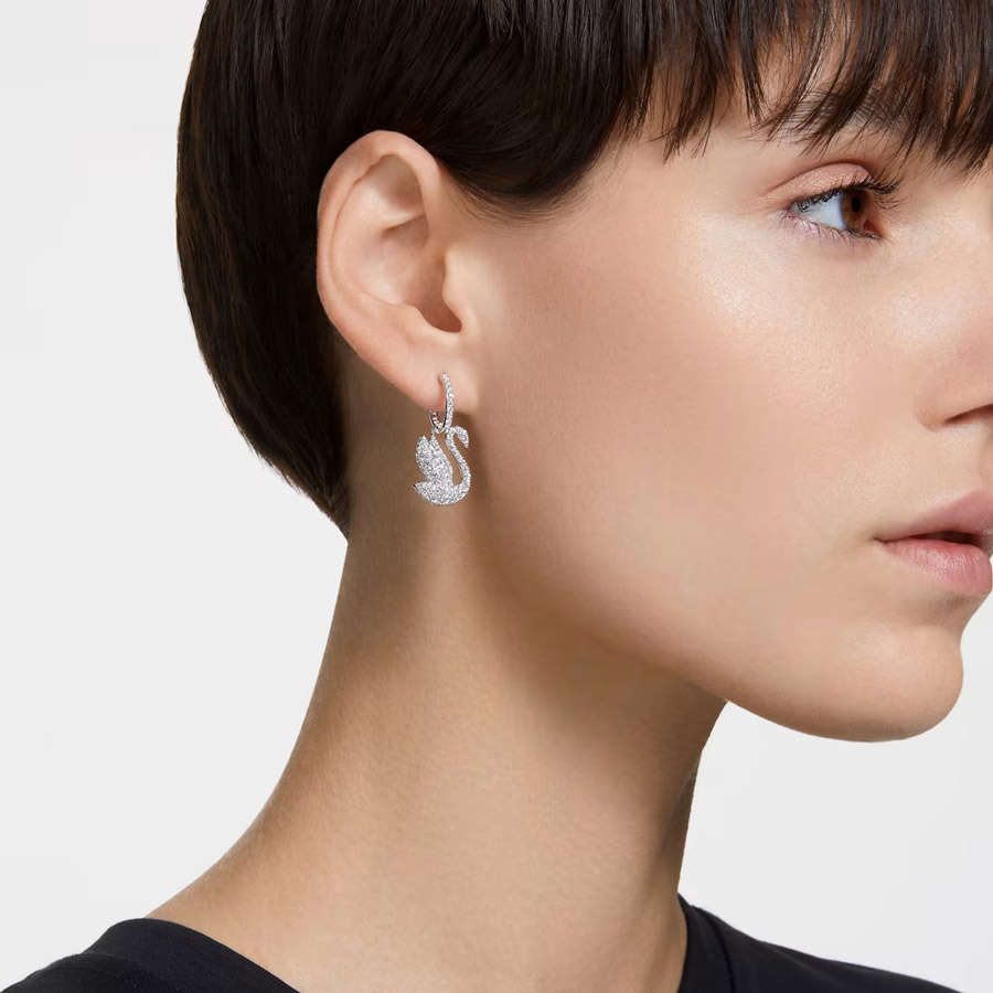 Swarovski kolczyki • Iconic Swan 5647545 2