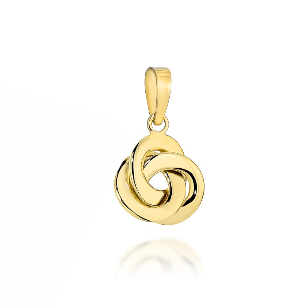 Zawieszka złota pleciona FUG6-Z00695-585 1