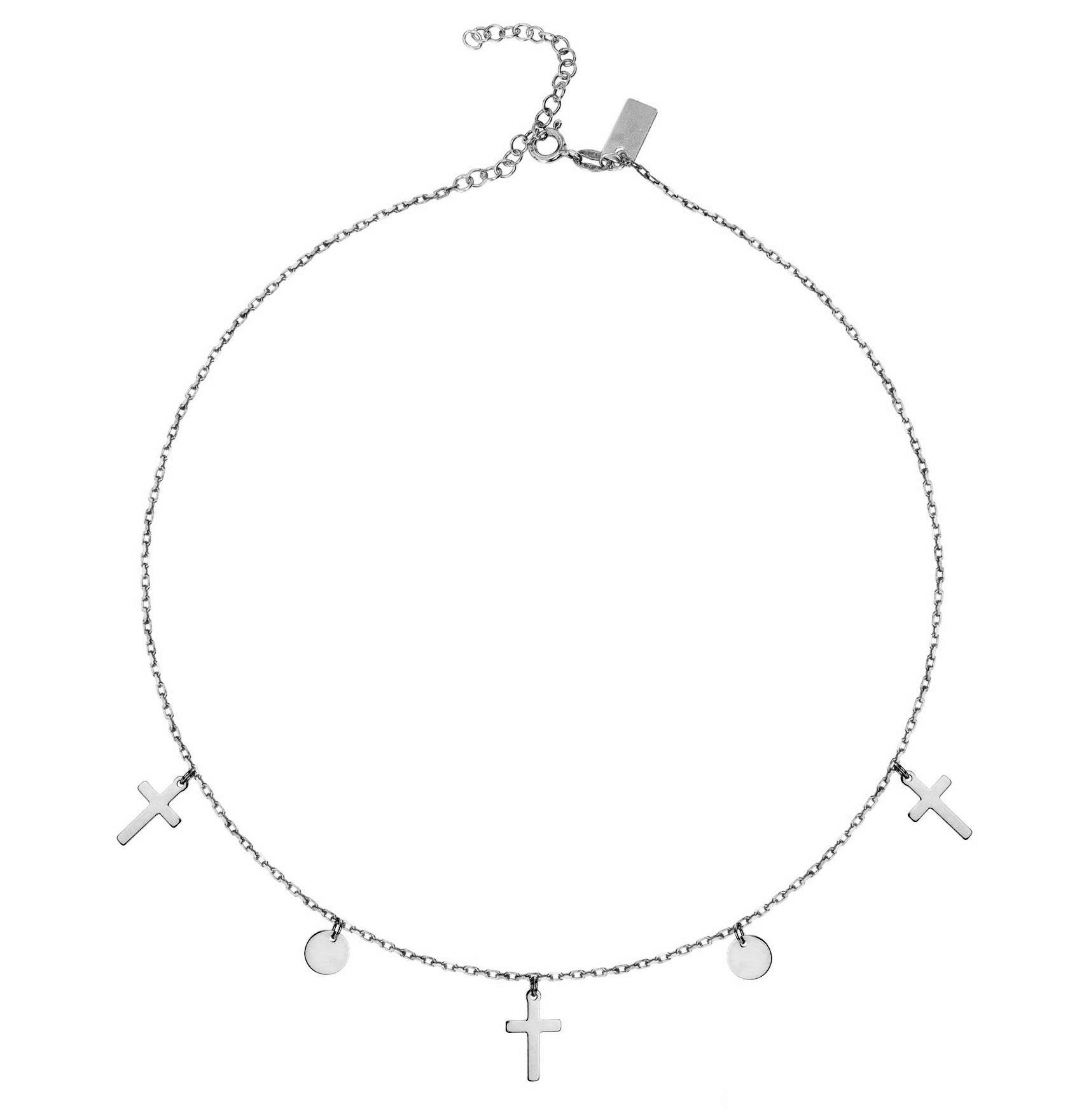 CHOKER srebrny 006/CHŁR 1