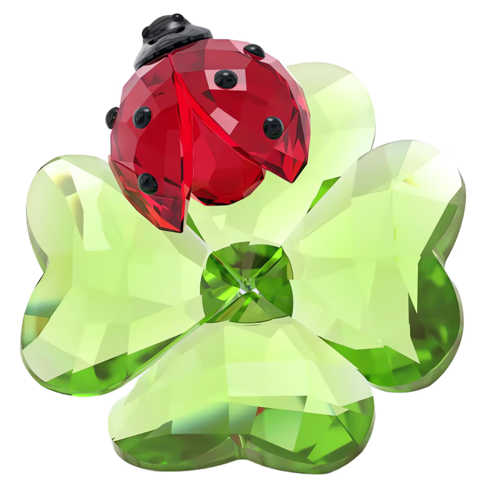 Figurka SWAROVSKI • Idyllia Biedronka i koniczynka 5666852 1