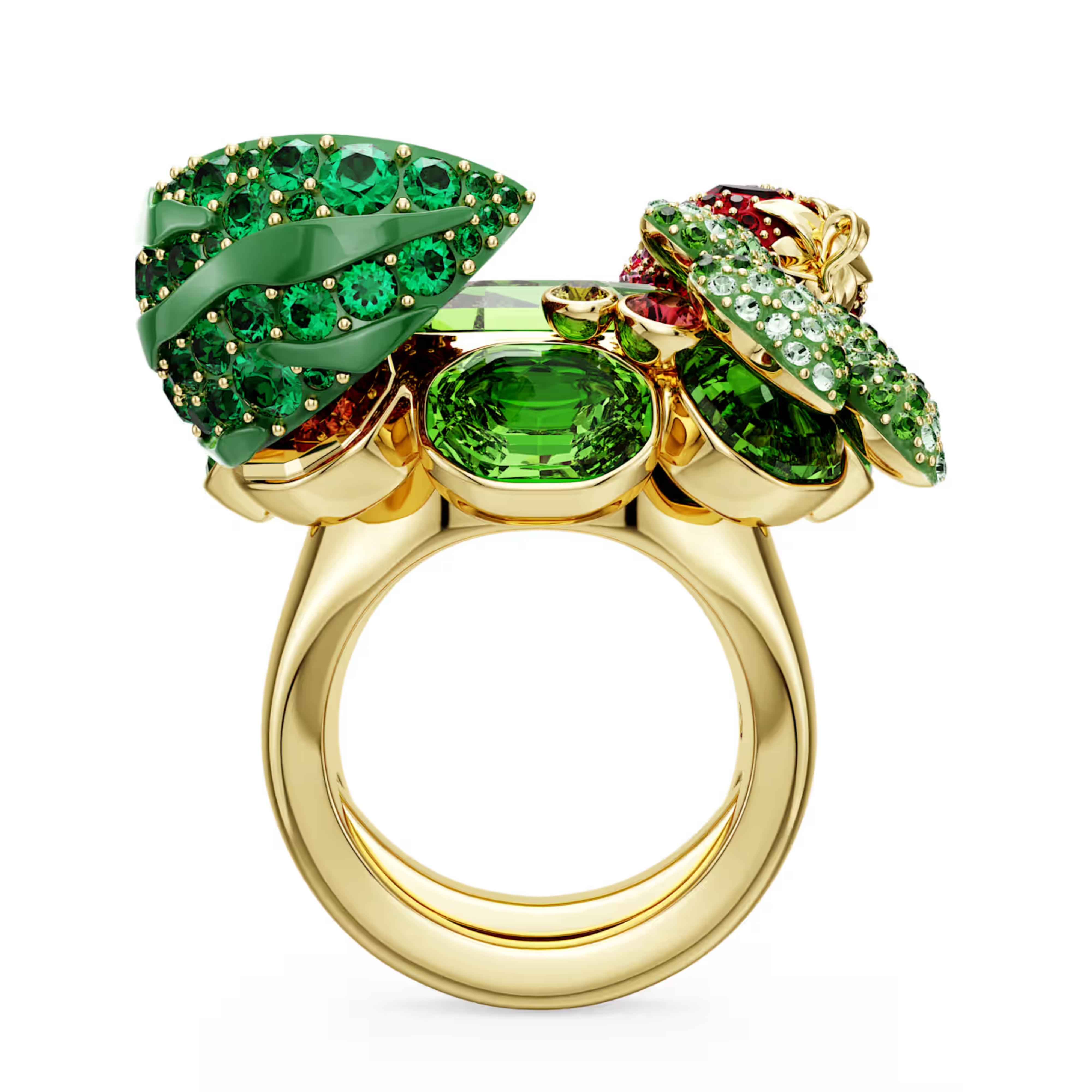 Pierścionek Swarovski • Idyllia truskawka 5751740 4