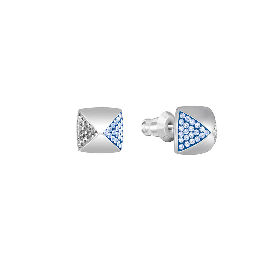 Kolczyki SWAROVSKI • Glance Stud Pierced Earrings, Blue 5272102 3