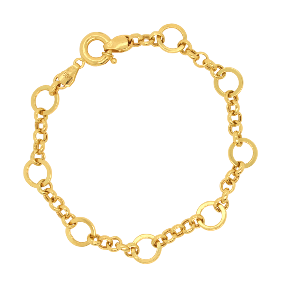 Bransoletka z żółtego złota FUG2-25-B00562-2 1