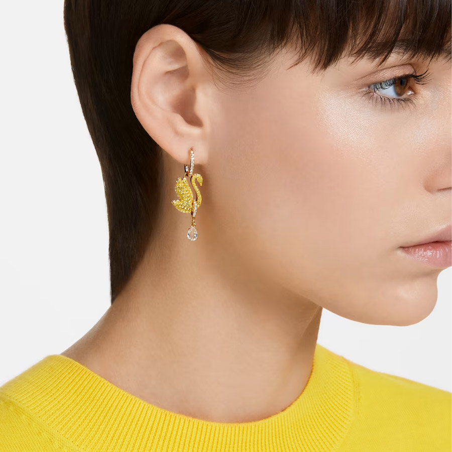 Swarovski kolczyki • Iconic Swan 5647543 2