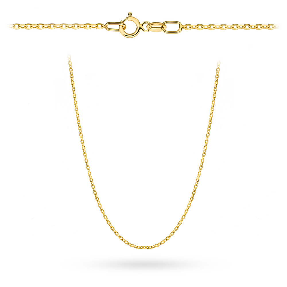 Złoty łańcuszek Rolo 42 cm FUG1-26-Ł00034-2 1