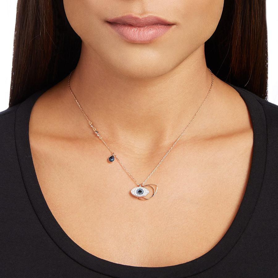 Naszyjnik SWAROVSKI Duo Evil Eye 5172560 1