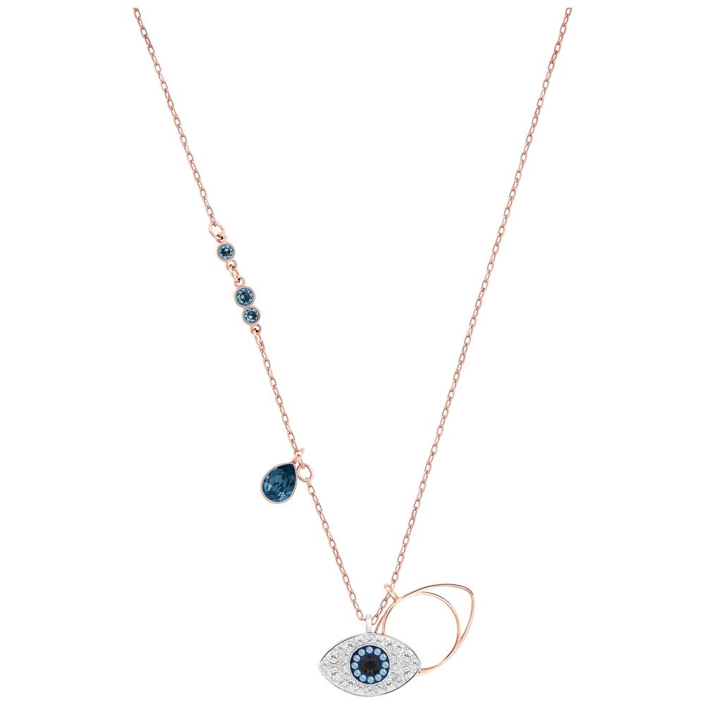 Naszyjnik SWAROVSKI Duo Evil Eye 5172560 2